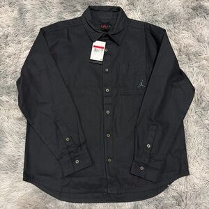 Nike Air Jordan Essential Statement Button-Down Shirt Men’s Size Large
